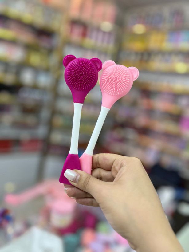 فیس براش خرسی دوطرفه
